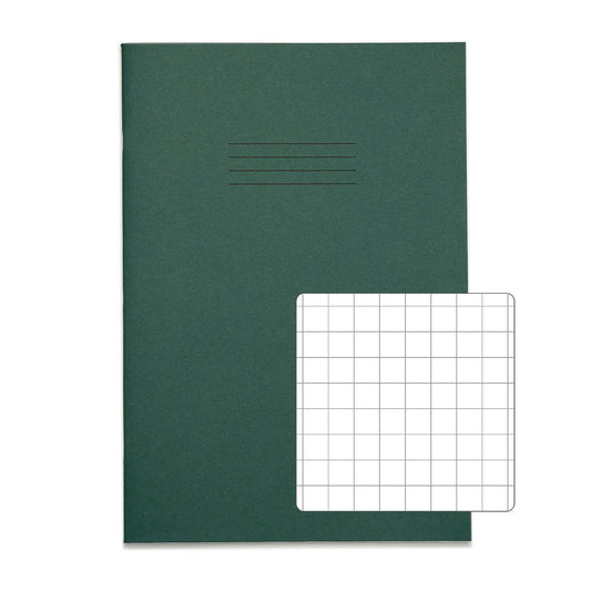 RHINO A4 Exercise Book - 10mm Squared | 48pg/10pk | The Dyslexia Shop