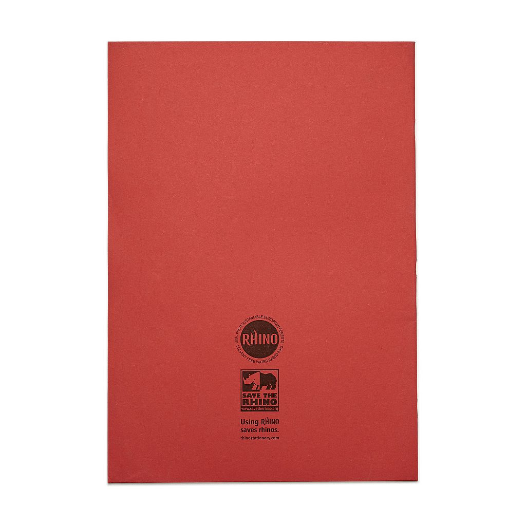 RHINO A4 Exercise Book - 15mm Lined | 48pg/10pk | The Dyslexia Shop