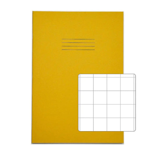 RHINO A4 Exercise Book - 20MM Squared | 80pg/10pk | The Dyslexia Shop