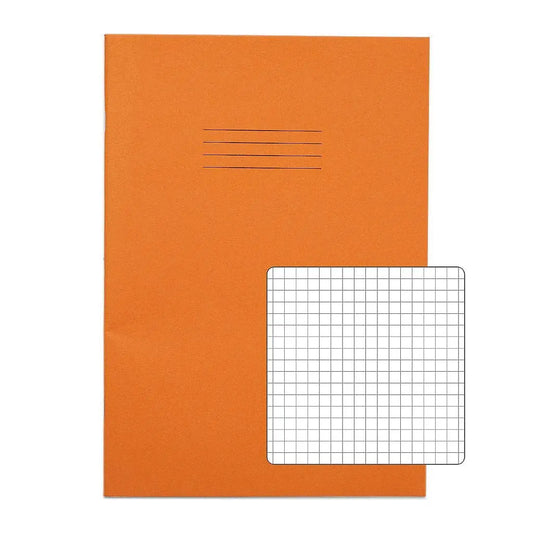 RHINO A4 Exercise Book - 5mm Squared | 80pg/10pk | The Dyslexia Shop
