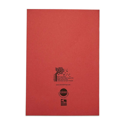 RHINO A4 Exercise Book - 5mm Squared | 80pg/10pk | The Dyslexia Shop