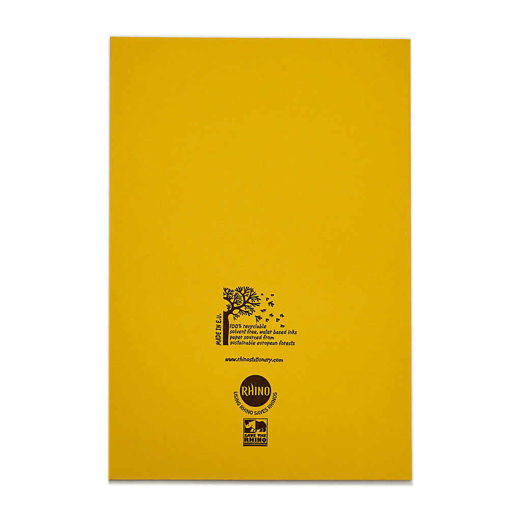 RHINO A4 Exercise Book - 7mm Squared | 32pg/10pk | The Dyslexia Shop