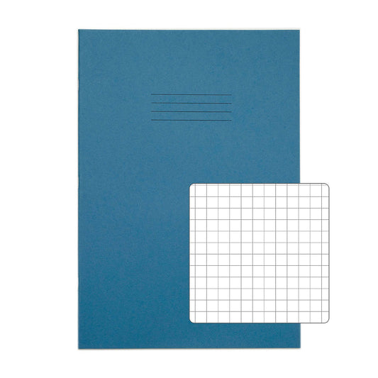RHINO A4 Exercise Book - 7mm Squared | 64pg/10pk | The Dyslexia Shop