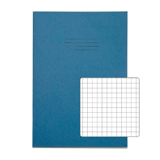 RHINO A4 Exercise Book - 7mm Squared | 80pg/10pk | The Dyslexia Shop