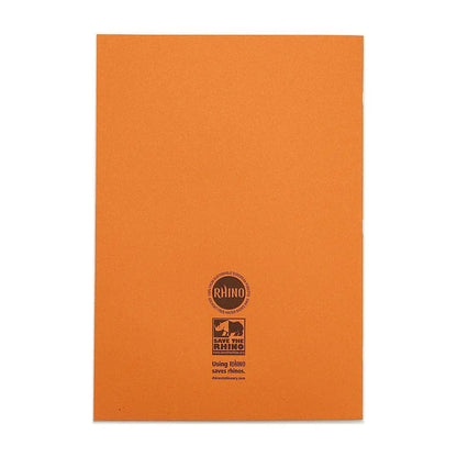 RHINO A4 Exercise Book - 7mm Squared | 80pg/10pk | The Dyslexia Shop