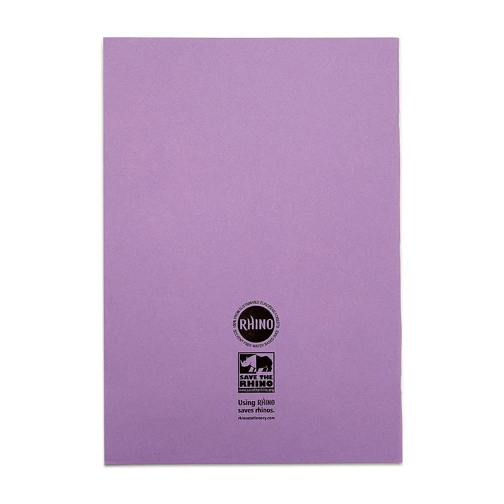 RHINO A4 Exercise Book - 7mm Squared | 80pg/10pk | The Dyslexia Shop