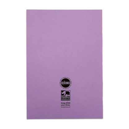 RHINO A4 Exercise Book - 7mm Squared | 80pg/10pk | The Dyslexia Shop