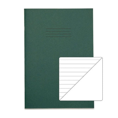 RHINO A4 Exercise Book - 8MM Lined/Blank Alternate | 80pg/10pk | The Dyslexia Shop