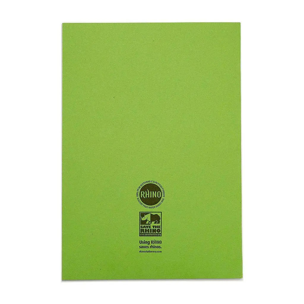 RHINO A4 Exercise Book - 8MM Lined/Blank Alternate | 80pg/10pk | The Dyslexia Shop