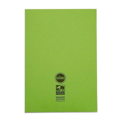 RHINO A4 Exercise Book - 8MM Lined/Blank Alternate | 80pg/10pk | The Dyslexia Shop