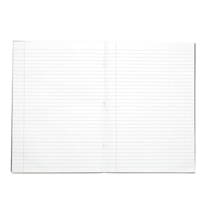 RHINO A4 Exercise Book - 8mm Lined + Margin | 48pg/10pk | The Dyslexia Shop