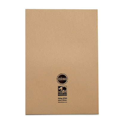 RHINO A4 Exercise Book - 8mm Lined + Margin | 64pg/10pk | The Dyslexia Shop