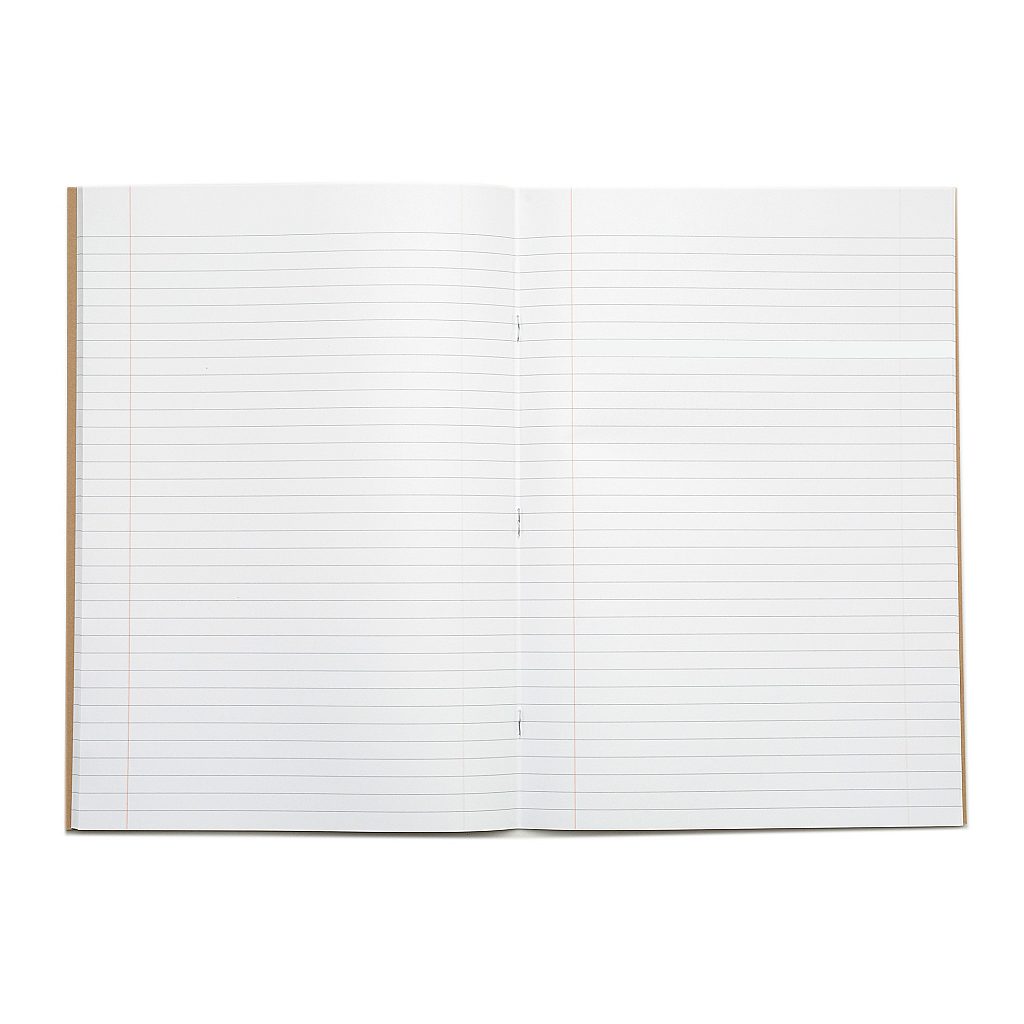 RHINO A4 Exercise Book - 8mm Lined + Margin | 64pg/10pk | The Dyslexia Shop