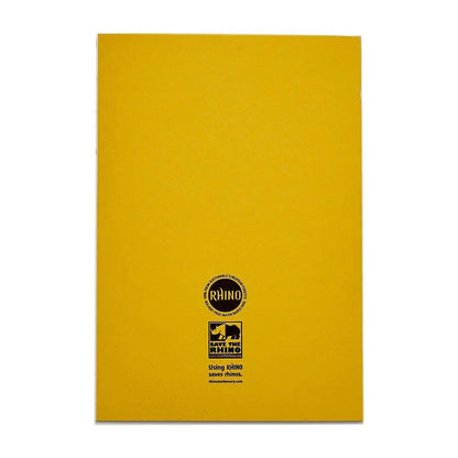 RHINO A4 Exercise Book - 8mm Lined + Margin | 80pg/10pk | The Dyslexia Shop
