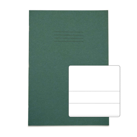 RHINO A4 Exercise Book - Split Page/20mm Lined | 32pg/10pk | The Dyslexia Shop