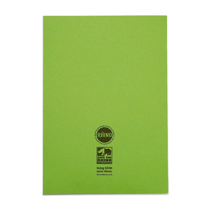 RHINO A4 Exercise Book - Split Page/8mm Lined | 32pg/10pk | The Dyslexia Shop