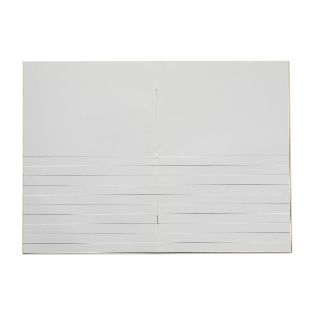 RHINO A4 Exercise Book - Split Page Blank/15mm Lined | 32pg/10pk | The Dyslexia Shop