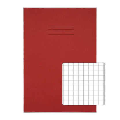 RHINO A4+ 13 x 9 Oversized Exercise Book -10MM Squared |80pg/10pk | The Dyslexia Shop