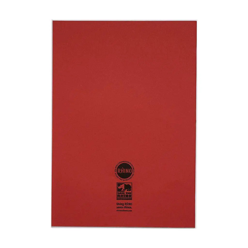 RHINO A4+ 13 x 9 Oversized Exercise Book -10MM Squared |80pg/10pk | The Dyslexia Shop