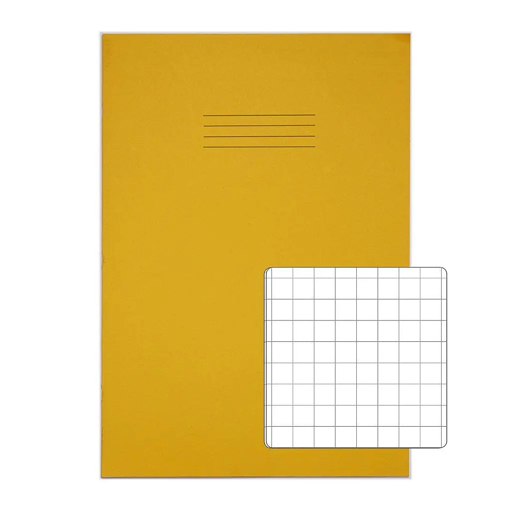 RHINO A4+ 13 x 9 Oversized Exercise Book -10MM Squared |80pg/10pk | The Dyslexia Shop