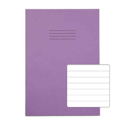 RHINO A4+ 13 x 9 Oversized Exercise Book -12mm Lined | 40pg/10pk | The Dyslexia Shop