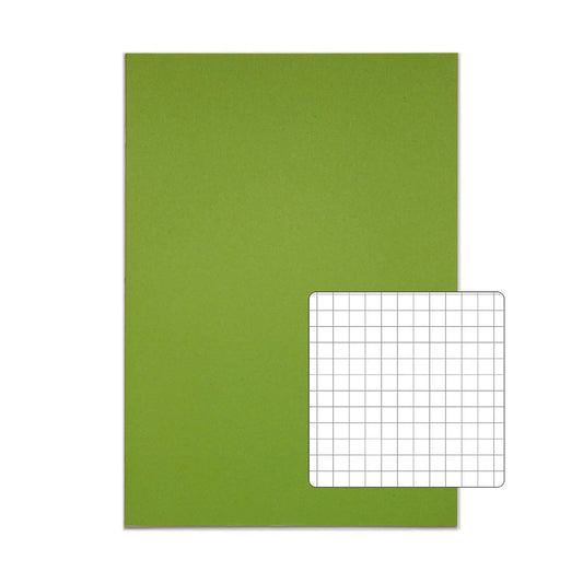 RHINO A4+ 13 x 9 Oversized Exercise Book - 7mm Squared | 40pg/10pk | The Dyslexia Shop