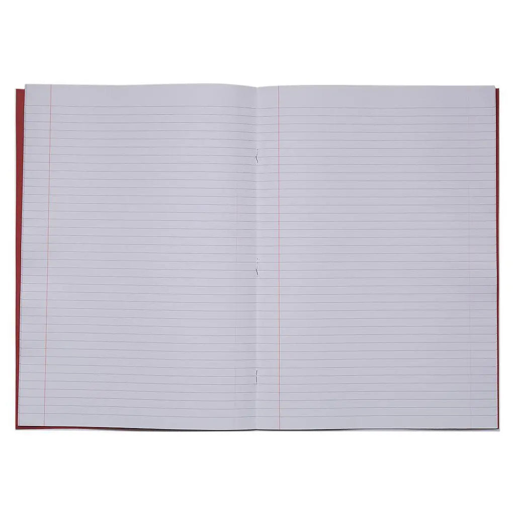 RHINO A4+ 13 x 9 Oversized Exercise Book - 8MM Lined W/ Margin |80pg/10pk | The Dyslexia Shop