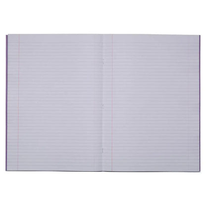 RHINO A4+ 13 x 9 Oversized Exercise Book - 8MM Lined W/ Margin |80pg/10pk | The Dyslexia Shop