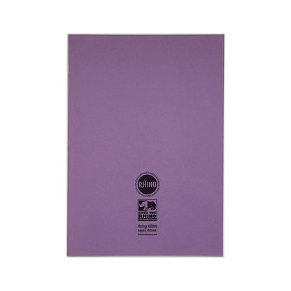RHINO A4+ 13 x 9 Oversized Exercise Book - 8MM Lined W/ Margin |80pg/10pk | The Dyslexia Shop