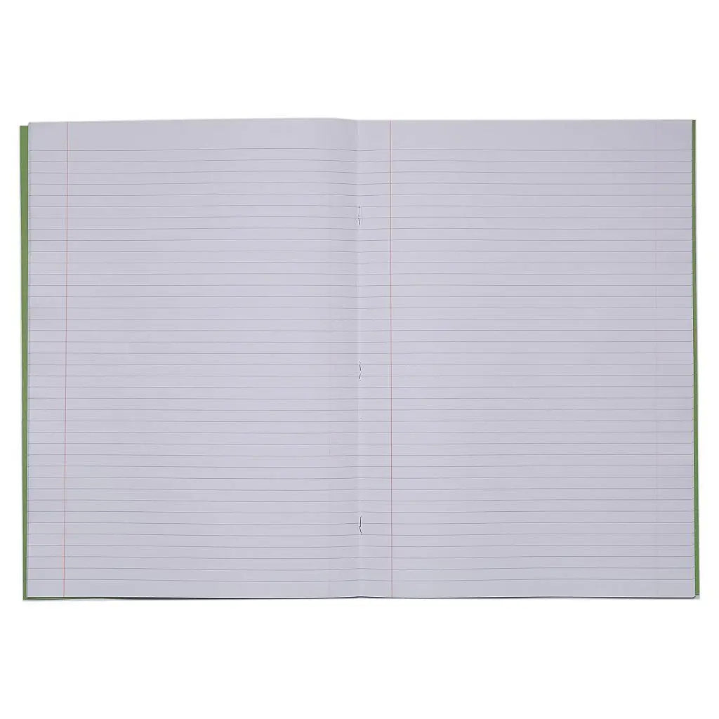 RHINO A4+ 13 x 9 Oversized Exercise Book - 8MM Lined W/ Margin |80pg/10pk | The Dyslexia Shop