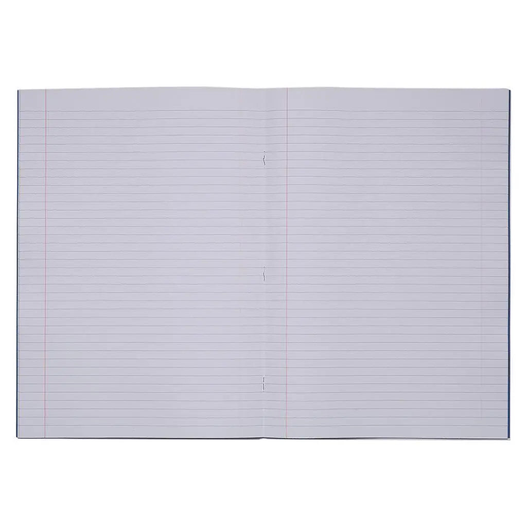 RHINO A4+ 13 x 9 Oversized Exercise Book - 8MM Lined W/ Margin |80pg/10pk | The Dyslexia Shop