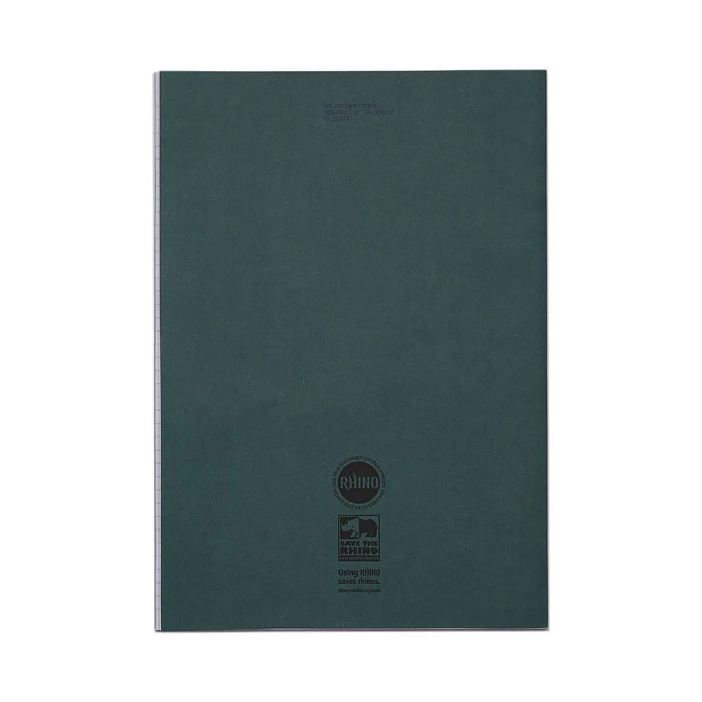 RHINO A4+ 13 x 9 Oversized Exercise Book - 8MM Lined W/ Margin |80pg/10pk | The Dyslexia Shop