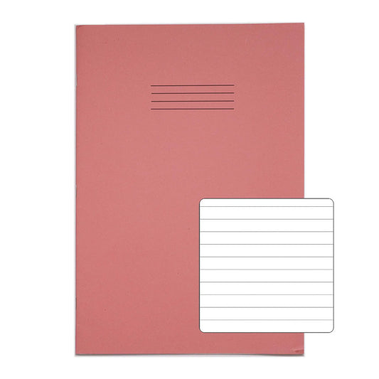 RHINO A4+ 13 x 9 Oversized Exercise Book - 8mm Lined | 40pg/10pk | The Dyslexia Shop
