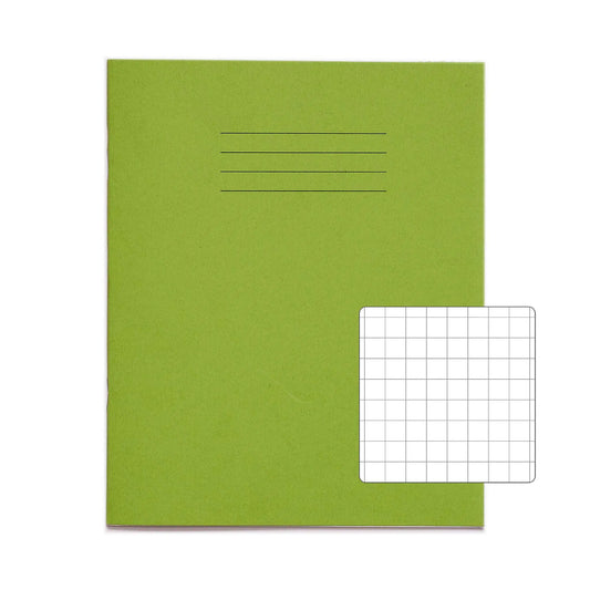 RHINO A5 Exercise Book - 10mm Squared | 32pg/10pk | The Dyslexia Shop