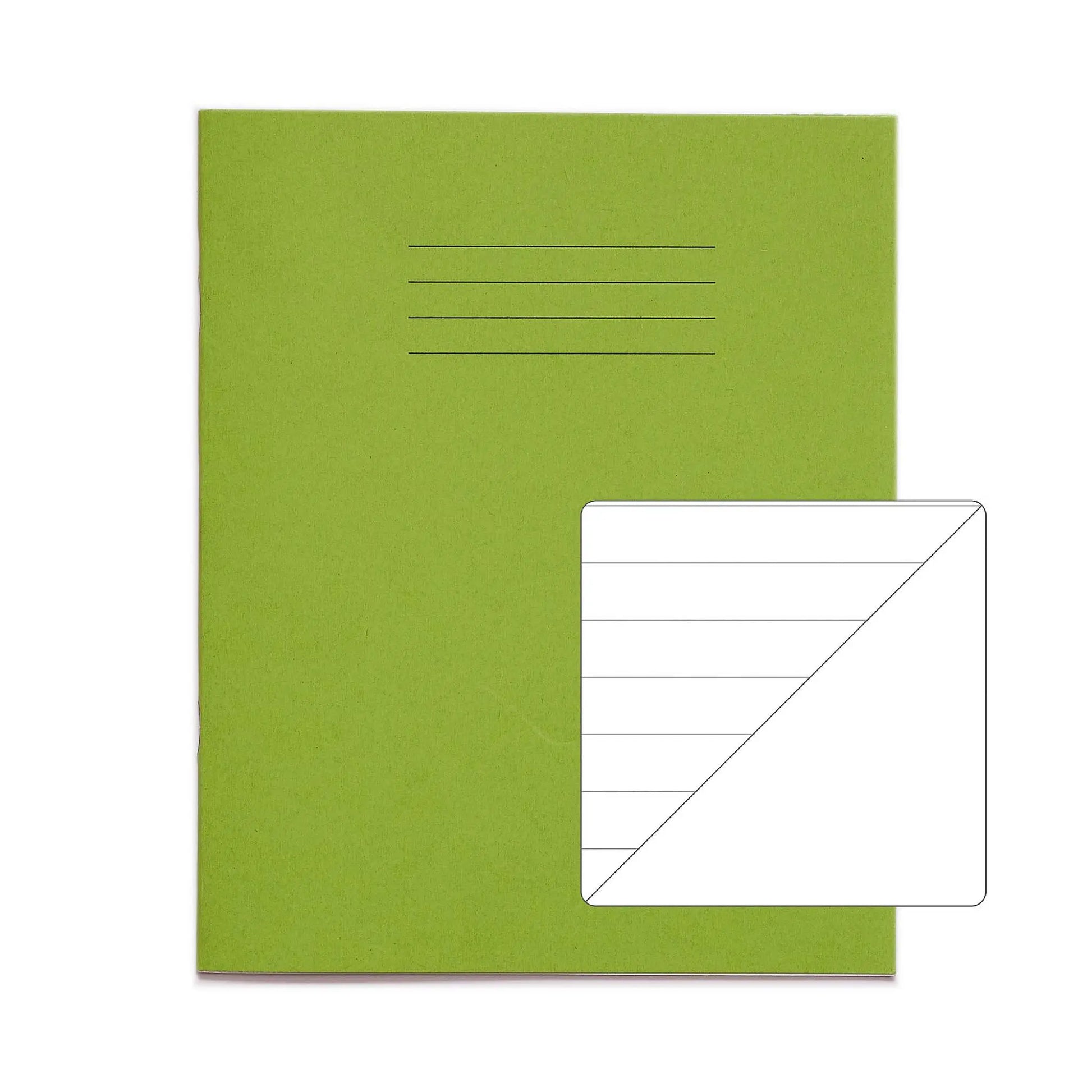 RHINO A5 Exercise Book - 12mm Lined/Blank Alternate | 32pg/10pk | The Dyslexia Shop