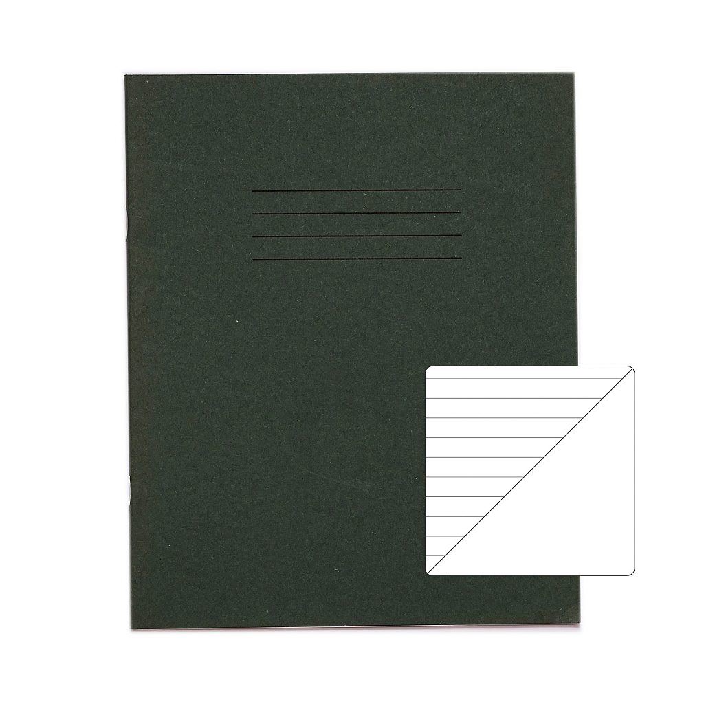 RHINO A5 Exercise Book - 8mm Lined/Blank Alternate | 48pg/10pk | The Dyslexia Shop