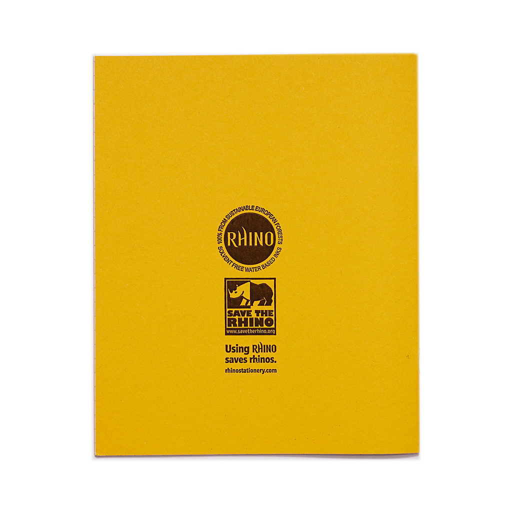 RHINO A5 Exercise Book - 8mm Lined/Blank Alternate | 48pg/10pk | The Dyslexia Shop