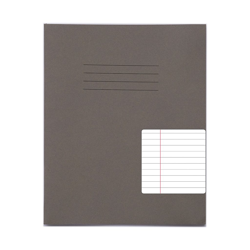 RHINO A5 Exercise Book - 8mm Lined + Margin | 48pg/10pk | The Dyslexia Shop