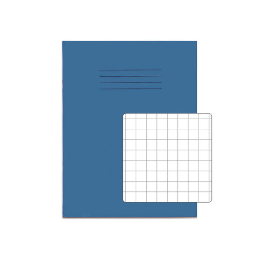 RHINO A5+ 9 x 7 Oversized Exercise Book - 10mm Squared | 80pg/10pk | The Dyslexia Shop