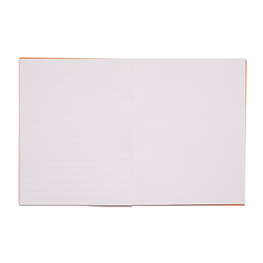 RHINO A5+ 9 x 7 Oversized Exercise Book - 12mm Lined/Blank Alternate | 48pg/10pk | The Dyslexia Shop