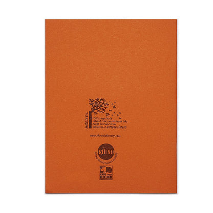 RHINO A5+ 9 x 7 Oversized Exercise Book - 5mm Squared | 48pg/10pk | The Dyslexia Shop