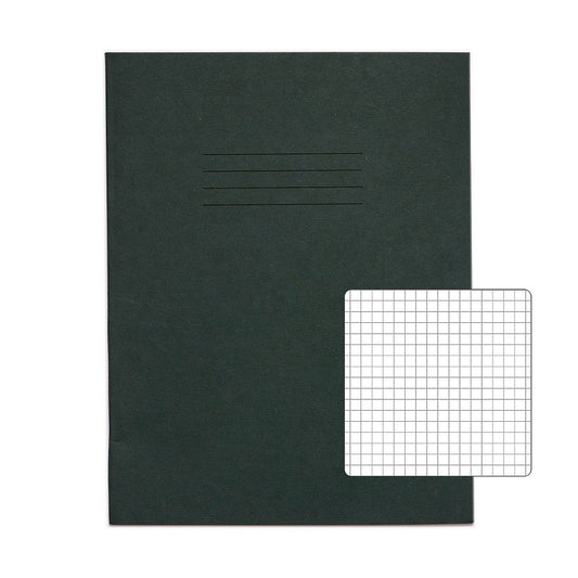 RHINO A5+ 9 x 7 Oversized Exercise Book - 5mm Squared | 80pg/10pk | The Dyslexia Shop