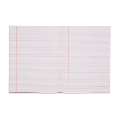 RHINO A5+ 9 x 7 Oversized Exercise Book - 6mm Lined + Margin | 80pg/10pk | The Dyslexia Shop