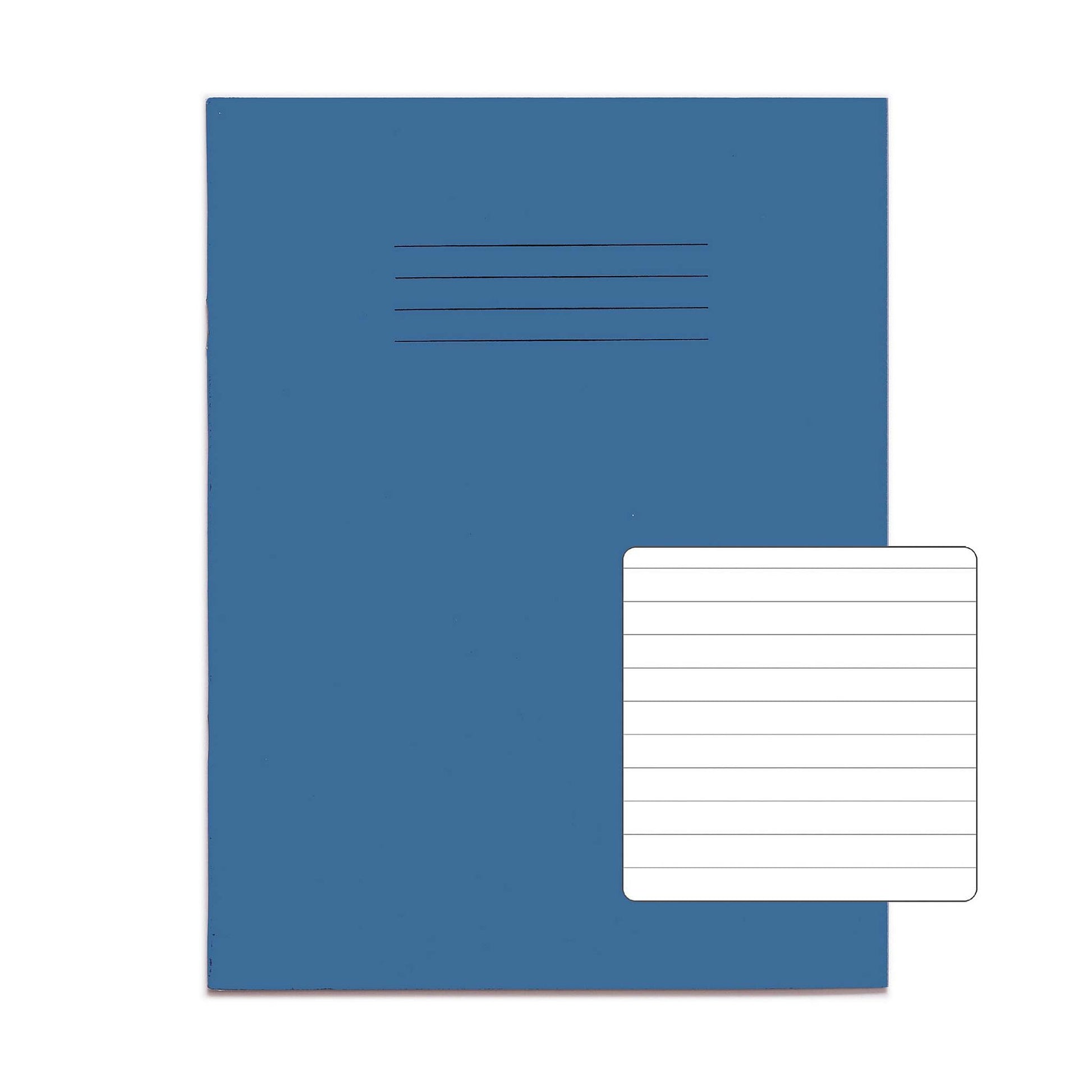 RHINO A5+ 9 x 7 Oversized Exercise Book - 8mm Lined | 48pg/10pk | The Dyslexia Shop