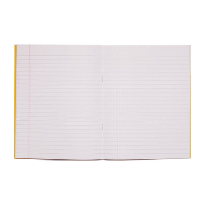 RHINO A5+ 9 x 7 Oversized Exercise Book - 8mm Lined + Margin | 64pg/10pk | The Dyslexia Shop