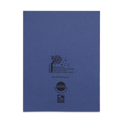 RHINO A5+ 9 x 7 Oversized Exercise Book - Blank | 80pg/10pk | The Dyslexia Shop