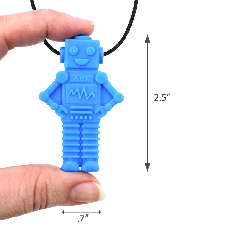 ARK RoboChew Sensory Chew Necklace — Textured Chewable Pendant