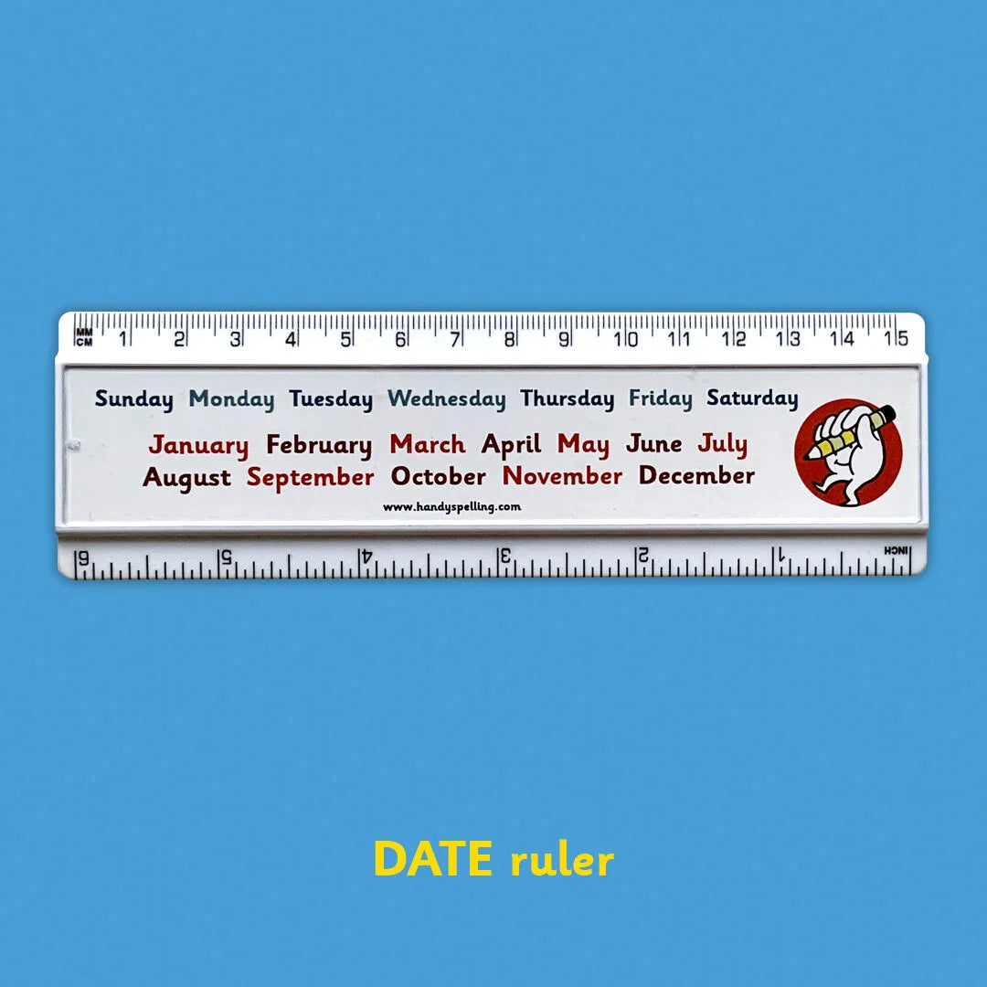 Handy’s Date Ruler - Handy Spelling
