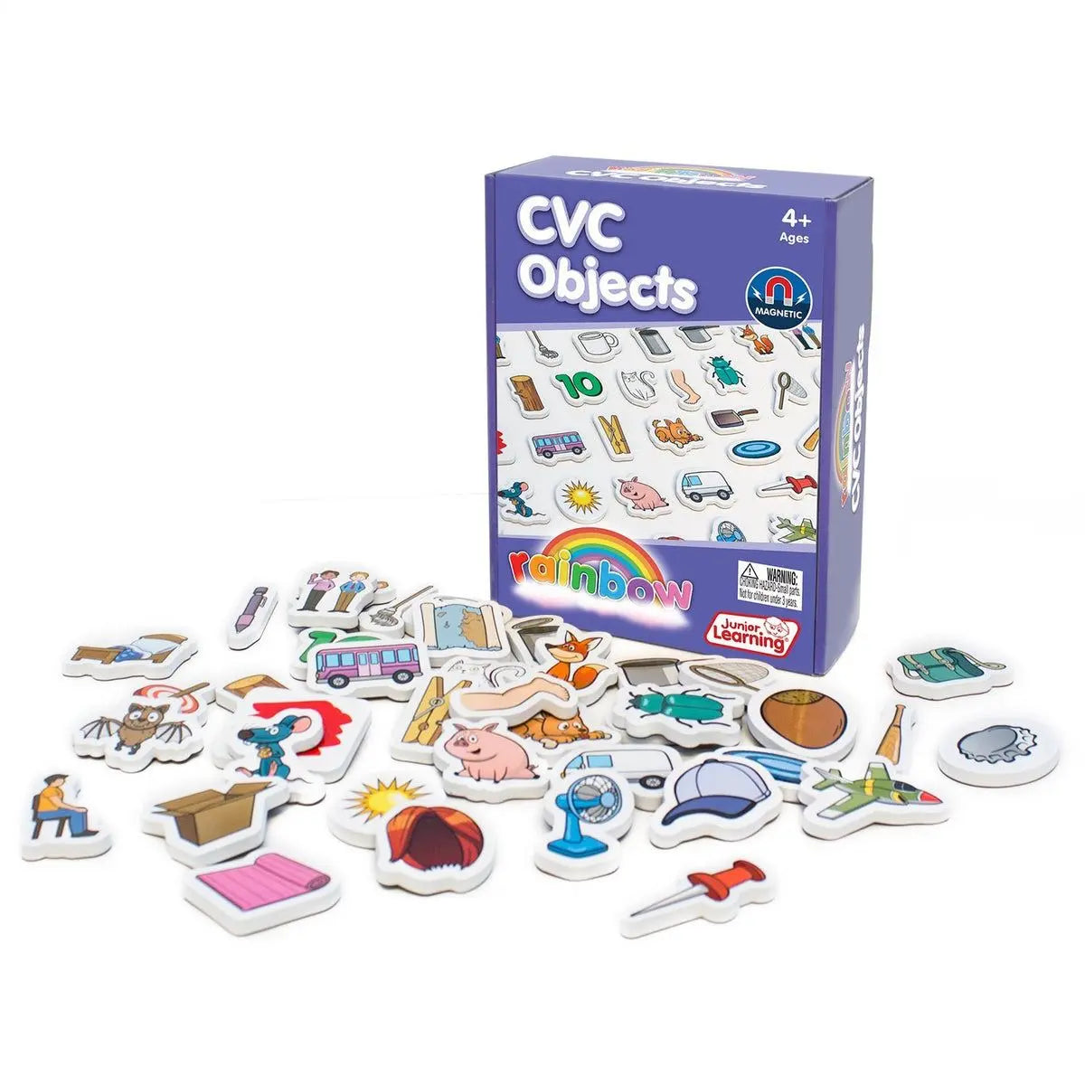 Cvc Colorful Objects Rainbow CVC Objects - The Dyslexia Shop