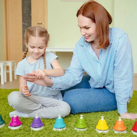 Rainbow Musical Bell Set | The Dyslexia Shop